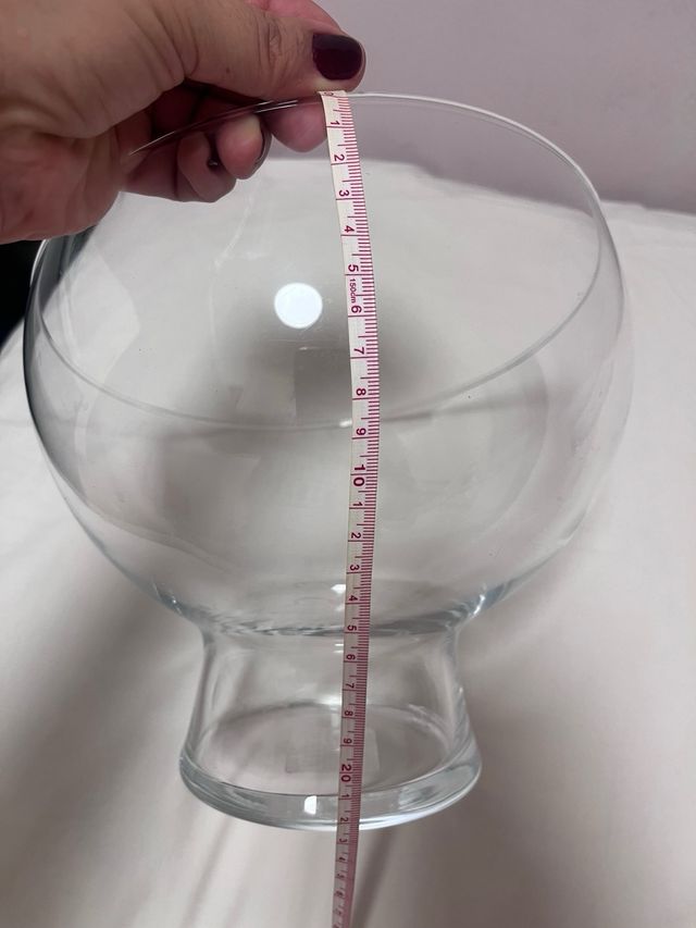 Bombonera Jarrón Cristal Transparente