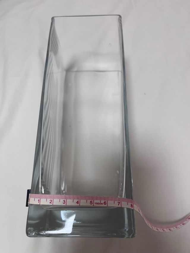 Bombonera Jarrón Cristal Transparente