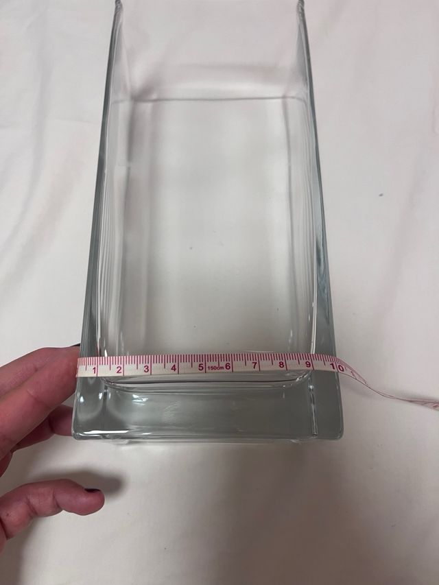 Bombonera Jarrón Cristal Transparente