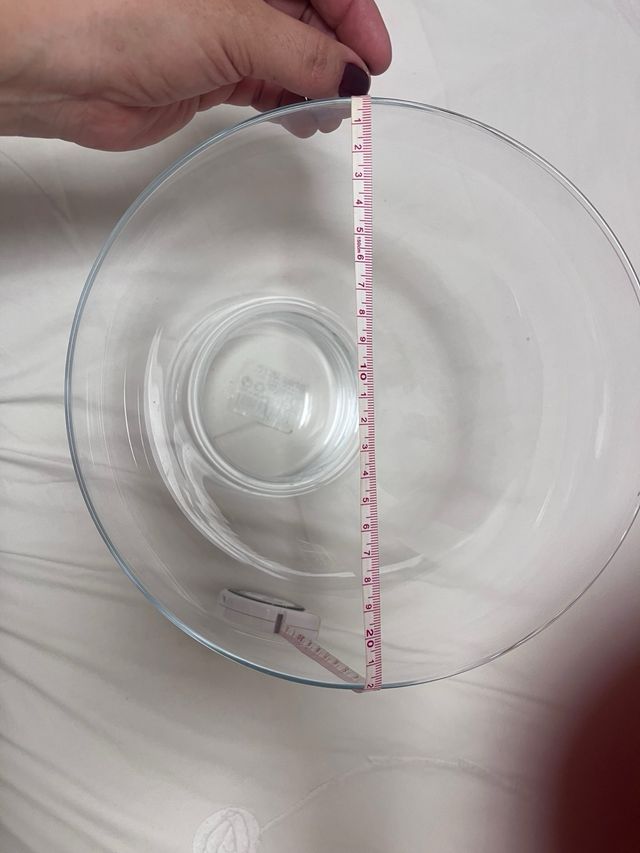 Bombonera Jarrón Cristal Transparente