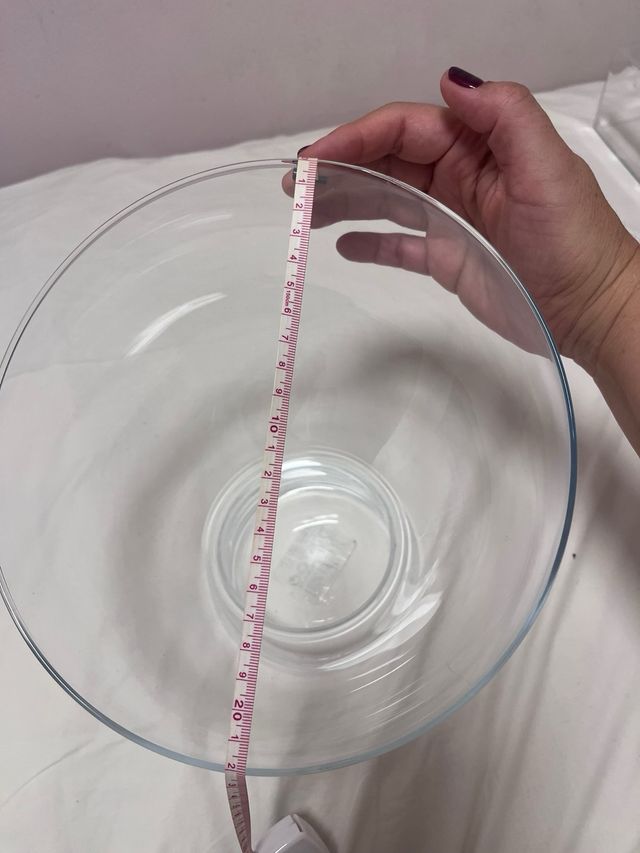 Bombonera Jarrón Cristal Transparente