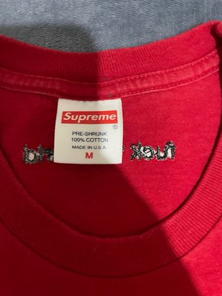 Maglietta Supreme Rossa