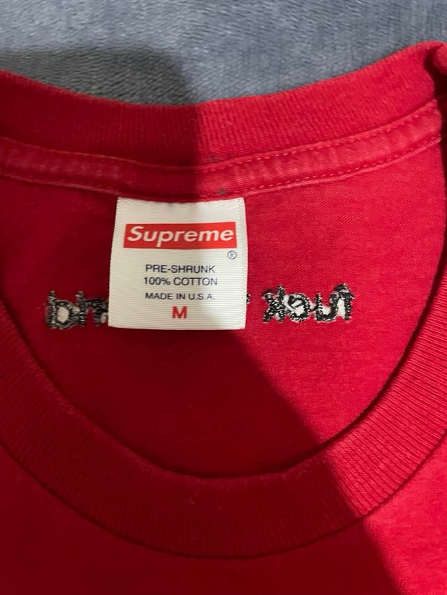 Maglietta Supreme Rossa