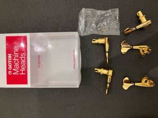 Afinadores Bajo Gotoh Dorados 5 cuerdas