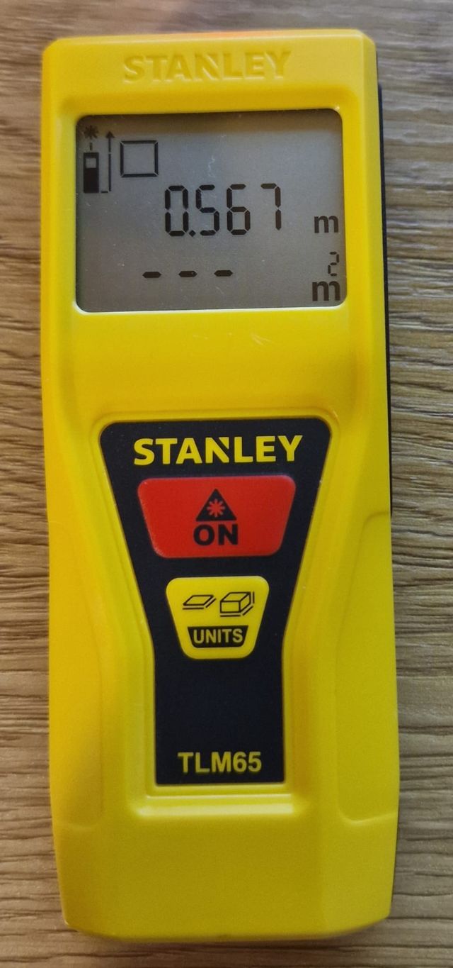 Misuratore LASER Stanley TLM65 da 20 mt - OCCASIONE!!