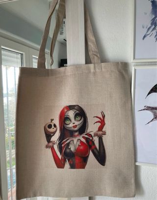 Bolso Tote Sally / Harley Quinn-solo envío