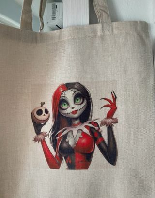 Bolso Tote Sally / Harley Quinn-solo envío
