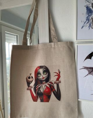 Bolso Tote Sally / Harley Quinn-solo envío