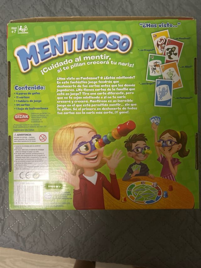 Juego de mesa MENTIROSO Bizak