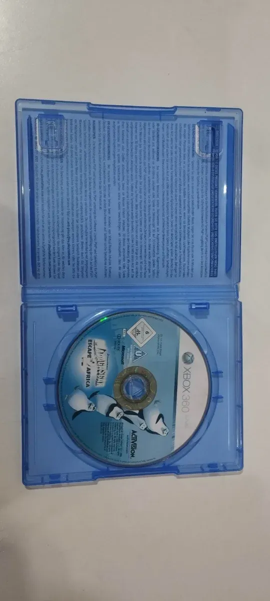 Juego Xbox 360 Pingüinos de Madagascar