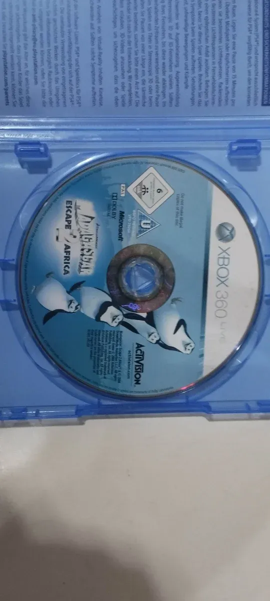 Juego Xbox 360 Pingüinos de Madagascar