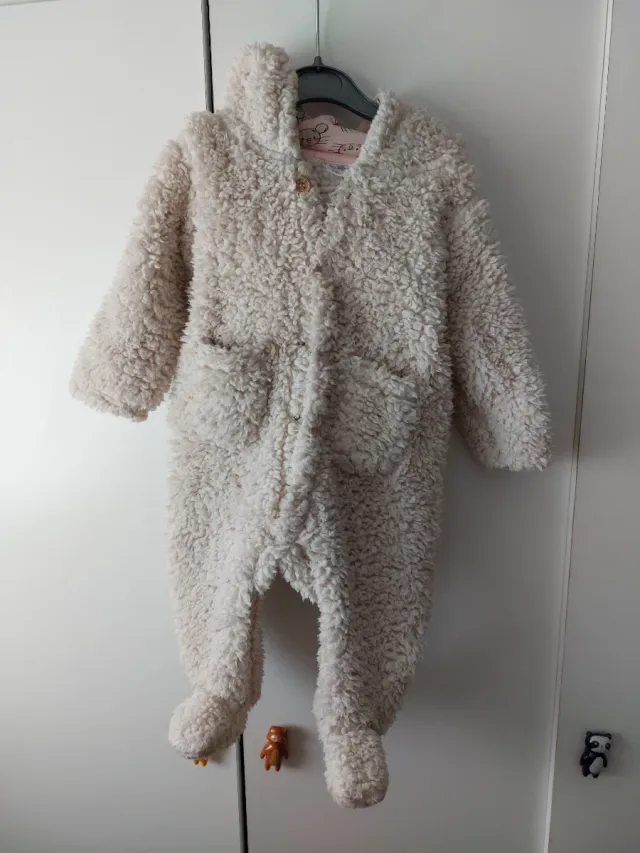 Buzo peluche 6/9 meses