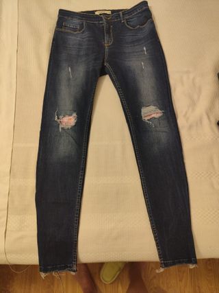 Pantalones vaqueros azules,negros,granates