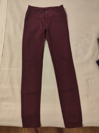 Pantalones vaqueros azules,negros,granates
