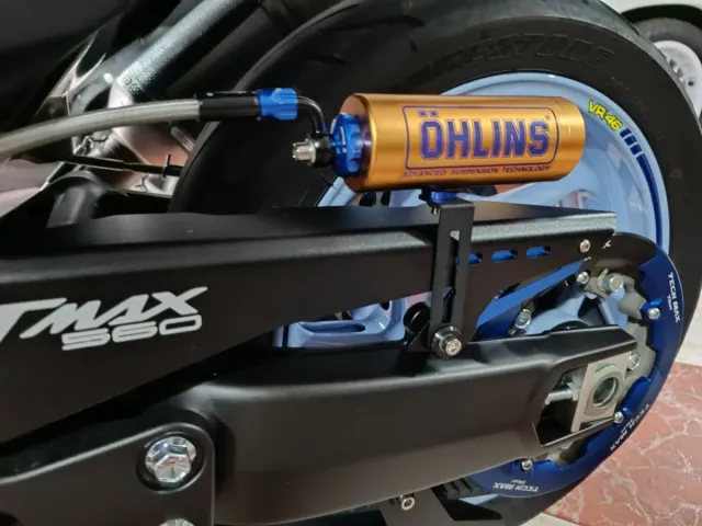 Botella Ohlins TMAX Dorada TTX Technology