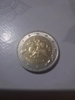 Moneda 2 Euros Lituania 2015