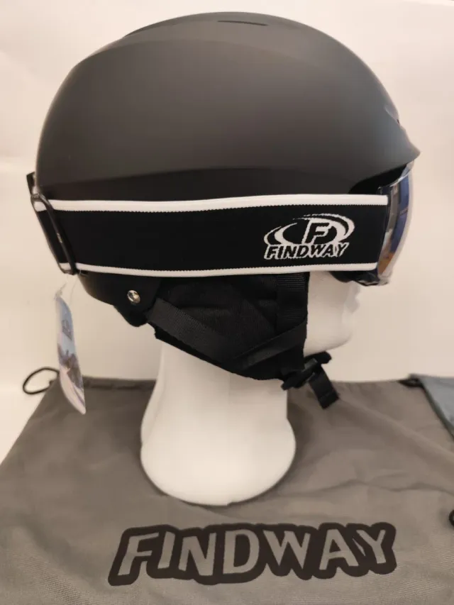 Casco sci Findway M 55-59 + maschera