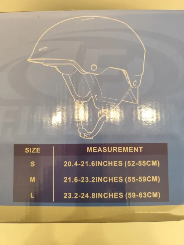 Casco sci Findway M 55-59 + maschera