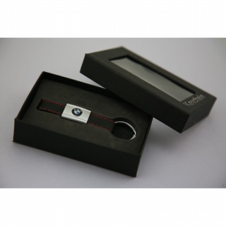 Llavero de cuero con logo BMW Perfecto para regal