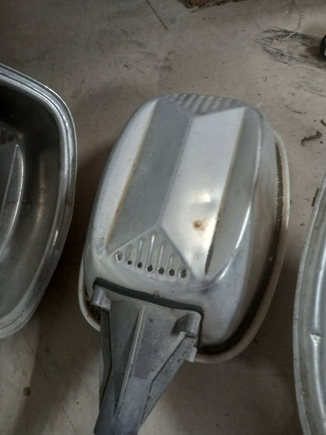 Faroles de exterior metálicos