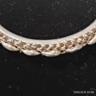 Pulsera india de plata con diseño de animales