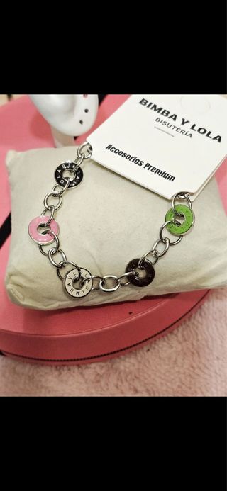 Pulsera BIMBA Y LOLA eslabones círculos