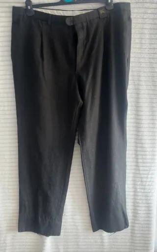 Pantalón de traje gris Burberry talla 52