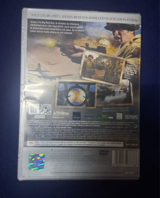 Call of Duty 2: Big Red One PS2