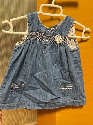 Vestido vaquero niña