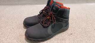 Zapatos de seguridad FORLI negros y rojos