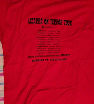 Camiseta  Lizarra Taldea Talla M