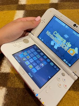 Nintendo 3DS XL Rosa y Blanca