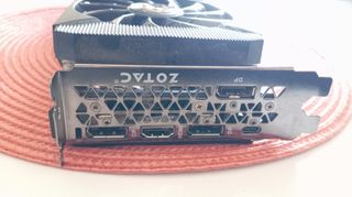 GPU: ZOTAC GAMING GEFORCE RTX 2080 Ti AMP Edition.