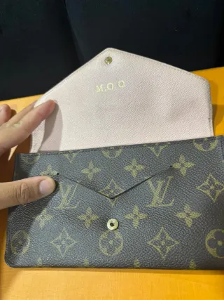 Monedero Louis Vuitton Marrón Original