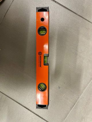 Nivel de burbuja Werckmann naranja NUEVO