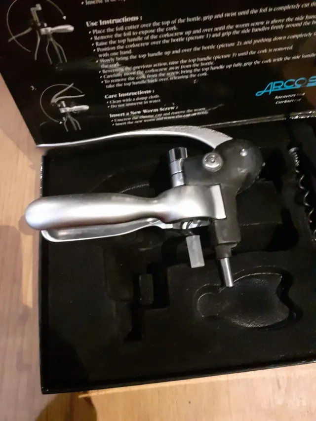 Sacacorchos Arcos ABS y Zinc