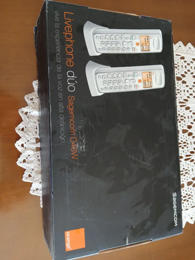 Teléfono Inalámbrico Sagemcom Livephone Dúo