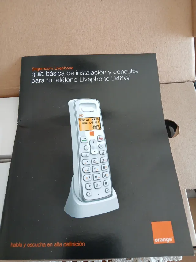 Teléfono Inalámbrico Sagemcom Livephone Dúo