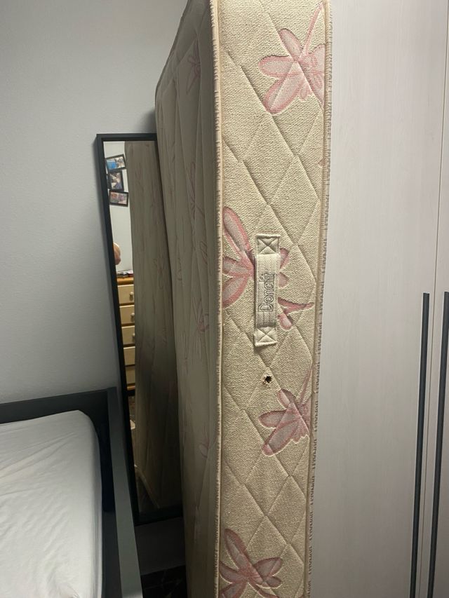 Colchón muelles ensacados 2 m x 90 cm