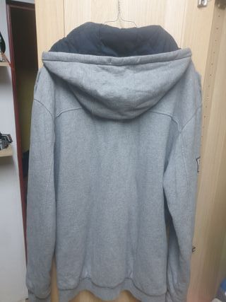 Sudadera Quiksilver Gris Térmica