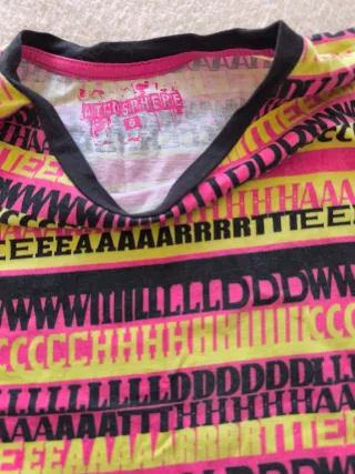 Camiseta sin mangas estampada