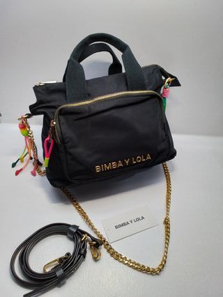 Bolso Bimba y Lola Nylon Negro