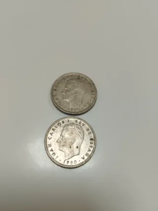 Moneda antigua 5 ptas 1980