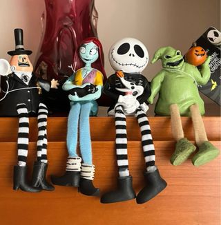 4 Figuras Pesadilla Antes Navidad Jack Sally