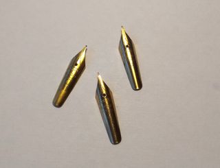 3 Plumines Ch. Oro Antiguos para Estilográficas