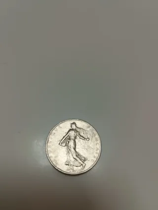 Moneda 1 Franco 1960
