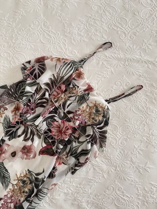 Floral vintage dress, one size