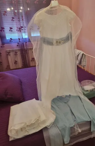 Vestido comunión niña Coconut blanco