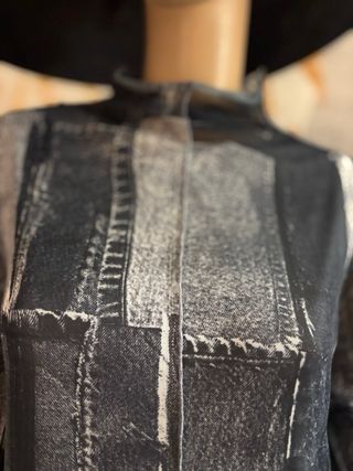 Vestido Patchwork Zara T XXL