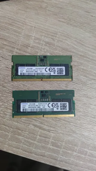2x Samsung DDR5 8GB RAM
16 GB TOTAL